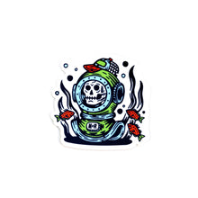 Load image into Gallery viewer, Scuba Skull Sticker