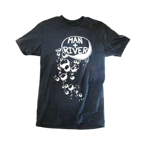 Classic Bubbles Tee (Charcoal Gray)