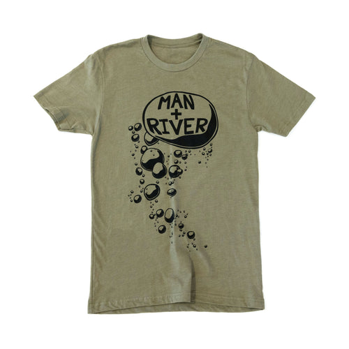 M+R Classic Bubbles Tee (Olive Green)