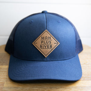 Square Leather Patch Hat