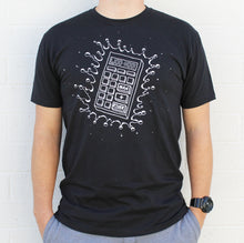 Load image into Gallery viewer, Calculator Splash Tee (Black - LIMITED SUPPLY!)