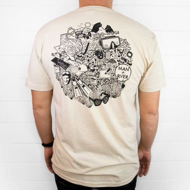 River Collage Shirt (2-Sided)