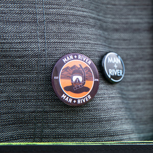 Desert River Button, Free Just Pay Shipping