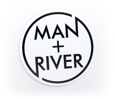M+R Circle Logo Sticker
