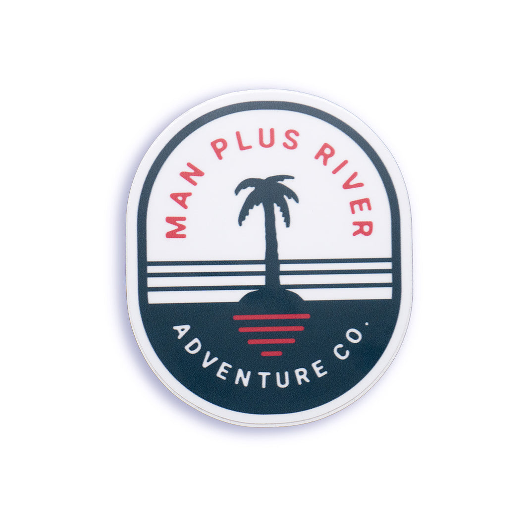 M+R Palm Tree Sticker
