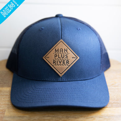 Square Leather Patch Hat